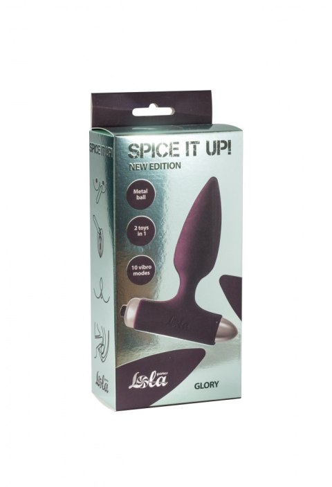 Vibrating Anal Plug Spice it up New Edition Glory Wine red Vibrating Anal Plug Spice it up New Edition Glory Wine red
