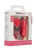 JAJKO STYMULUJĄCE VIBRATING REMOTE BULLET - PINK