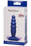 Anal Stimulator Small Bubble Plug Blue