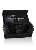 SOLIDNE KAJDANKI KRĘPOWANIE MOCNY SEX BDSM GADŻET KAJDANKI-THIGH & WRIST CUFF SET