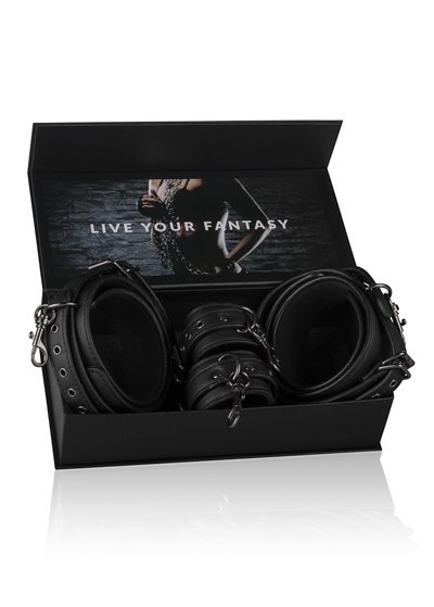 SOLIDNE KAJDANKI KRĘPOWANIE MOCNY SEX BDSM GADŻET KAJDANKI-THIGH & WRIST CUFF SET SOLIDNE KAJDANKI KRĘPOWANIE MOCNY SEX BDSM GADŻET KAJDANKI-THIGH & WRIST CUFF SET
