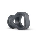 NAKŁADKA STYMULUJĄCA NASADKA NA PENISA STYMULATOR LIQUID SILICONE 2 IN 1 BALLSTRETCHER