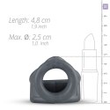 NAKŁADKA STYMULUJĄCA NASADKA NA PENISA STYMULATOR LIQUID SILICONE 2 IN 1 BALLSTRETCHER