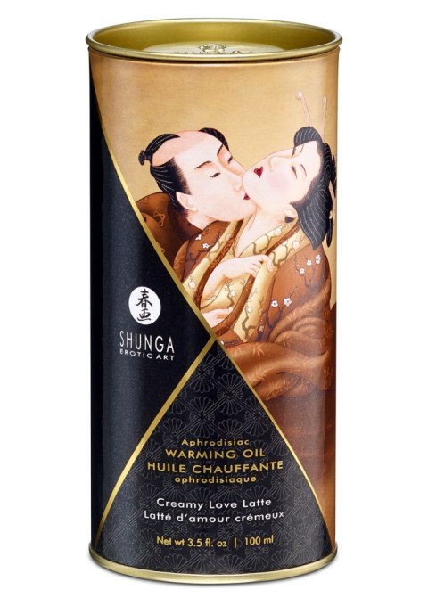 Olejek-WARMING OIL CREAMY LOVE LATTE 100ML Olejek-WARMING OIL CREAMY LOVE LATTE 100ML