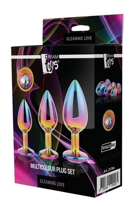 GLEAMING LOVE MULTICOLOUR PLUG SET GLEAMING LOVE MULTICOLOUR PLUG SET