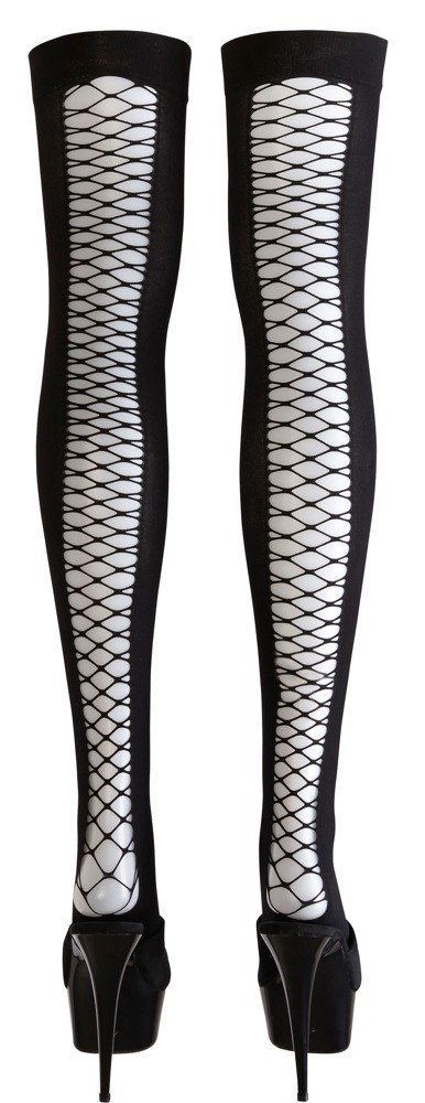 THIGH-HIGH NET STOCKINGS S/M THIGH-HIGH NET STOCKINGS S/M