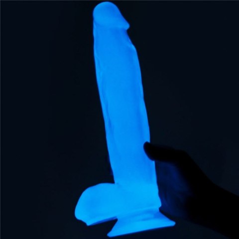 DILDO SZTUCZNY PENIS PRZYSSAWKA ŚWIECI NOCĄ 26 CM DILDO SZTUCZNY PENIS PRZYSSAWKA ŚWIECI NOCĄ 26 CM