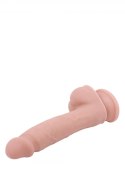 SOLIDNE REALISTYCZNE DILDO Z PRZYSSAWKĄ CYBERSKÓRA MR. DIXX 7.6INCH DUAL DENSITY DILDO