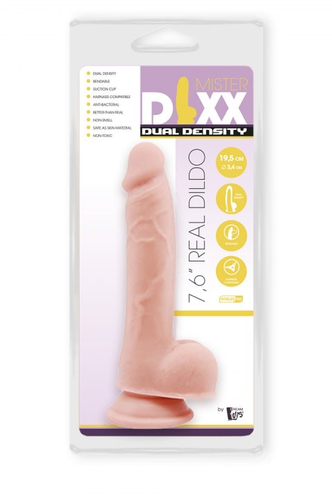 SOLIDNE REALISTYCZNE DILDO Z PRZYSSAWKĄ CYBERSKÓRA MR. DIXX 7.6INCH DUAL DENSITY DILDO SOLIDNE REALISTYCZNE DILDO Z PRZYSSAWKĄ CYBERSKÓRA MR. DIXX 7.6INCH DUAL DENSITY DILDO