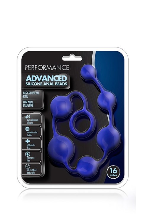 PLUG KORALIKI KULKI ANALNE KOREK ANALNY STYMULUJE PLUG/KULKI-PERFORMANCE SILICONE ANAL BEADS INDIGO PLUG KORALIKI KULKI ANALNE KOREK ANALNY STYMULUJE PLUG/KULKI-PERFORMANCE SILICONE ANAL BEADS INDIGO