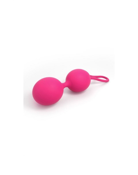 KULKI GEJSZY TRENING MIĘŚNI KEGLA KORALIKI JAJKA DUAL BALLS MAGENTA KULKI GEJSZY TRENING MIĘŚNI KEGLA KORALIKI JAJKA DUAL BALLS MAGENTA