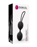 KULKI GEJSZY TRENING MIĘŚNI KEGLA KORALIKI JAJKA DUAL BALLS NOIR