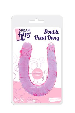 SOLIDNE DILDO PODWÓJNA PENETRACJA WAGINALNO ANALNY DILDO-DREAM TOYS DOUBLE HEAD DONG