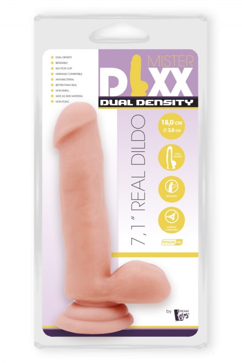 MR. DIXX 7.1INCH DUAL DENSITY DILDO MR. DIXX 7.1INCH DUAL DENSITY DILDO