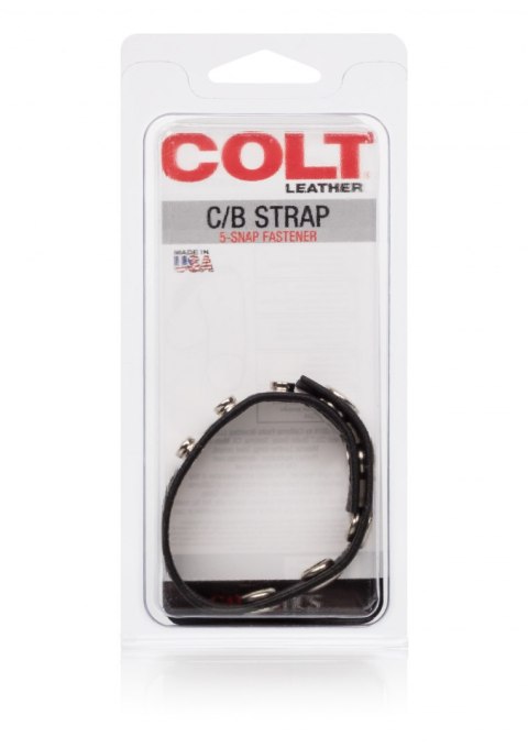 PIERŚCIEŃ-COLT ADJUST 5 SNAP LEATHER PIERŚCIEŃ-COLT ADJUST 5 SNAP LEATHER