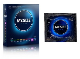 PREZERWATYWY 69 MM OPAKOWANIE 3 SZT. MY.SIZE PRO