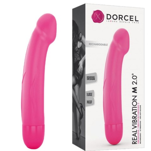 REAL VIBRATION M MAGENTA 2.0 - RECHARGEABLE REAL VIBRATION M MAGENTA 2.0 - RECHARGEABLE