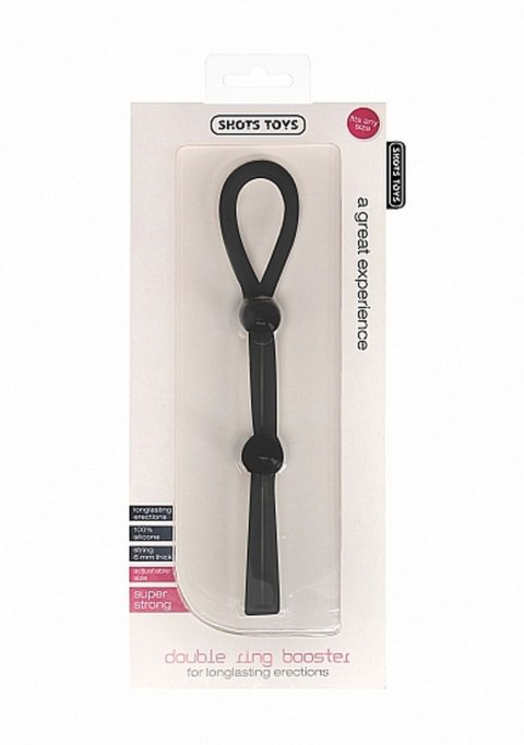 DOUBLE RING BOOSTER - BLACK DOUBLE RING BOOSTER - BLACK