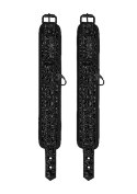 KRĘPOWANIE SOLIDNE KAJDANKI ŁAŃCUSZEK MOCNY SEX LUXURY SPREADER BAR - BLACK