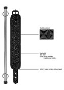 KRĘPOWANIE SOLIDNE KAJDANKI ŁAŃCUSZEK MOCNY SEX LUXURY SPREADER BAR - BLACK