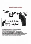 MODEL 06 - CHASTITY - 5.5" - COCK CAGE - BLACK