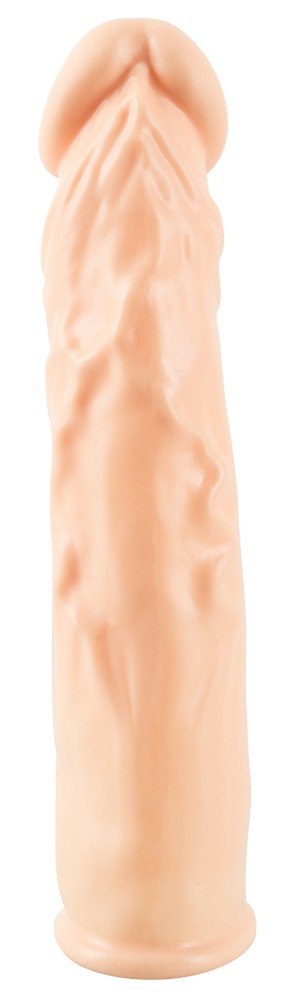 PRZEDŁUŻKA NA PENISA DUŻA GRUBA NAKŁADKA POSZERZA SILICONE EXTENSION FLESH PRZEDŁUŻKA NA PENISA DUŻA GRUBA NAKŁADKA POSZERZA SILICONE EXTENSION FLESH