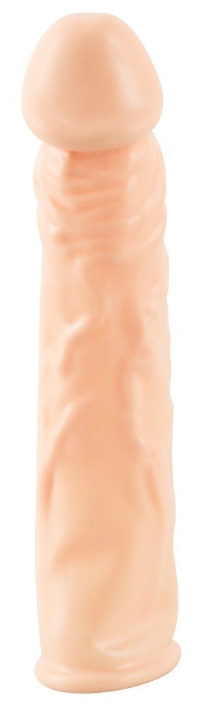 PRZEDŁUŻKA NA PENISA DUŻA GRUBA NAKŁADKA POSZERZA SILICONE EXTENSION FLESH PRZEDŁUŻKA NA PENISA DUŻA GRUBA NAKŁADKA POSZERZA SILICONE EXTENSION FLESH