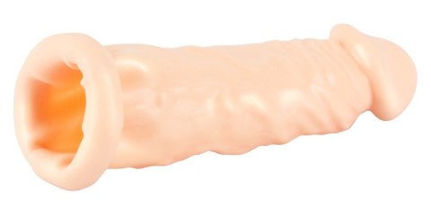 PRZEDŁUŻKA NA PENISA DUŻA GRUBA NAKŁADKA POSZERZA SILICONE EXTENSION FLESH PRZEDŁUŻKA NA PENISA DUŻA GRUBA NAKŁADKA POSZERZA SILICONE EXTENSION FLESH