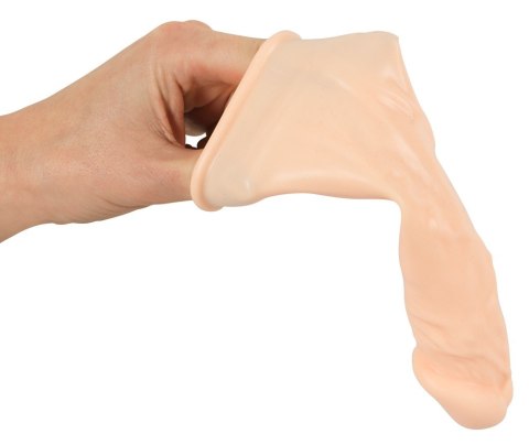 PRZEDŁUŻKA NA PENISA DUŻA GRUBA NAKŁADKA POSZERZA SILICONE EXTENSION FLESH PRZEDŁUŻKA NA PENISA DUŻA GRUBA NAKŁADKA POSZERZA SILICONE EXTENSION FLESH