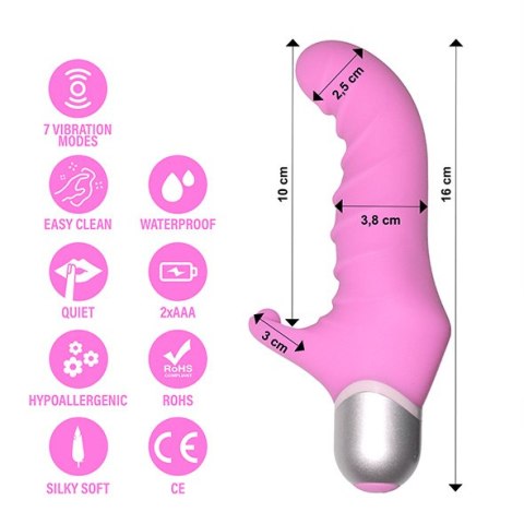 FeelzToys - Fonzie Vibrator Pink FeelzToys - Fonzie Vibrator Pink