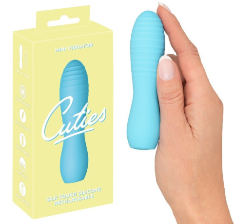 MINI WIBRATOR CICHY MAŁY MOCNY DYSKRETNY 10,8 CM