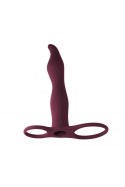 STRAP - ON PURE PASSION FLIRTINI WINE RED