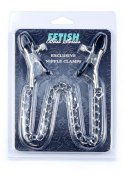 STYMULATOR- EXCLUSIVE NIPPLE CLAMPS NO.7 - FETISH BOSS SERIES