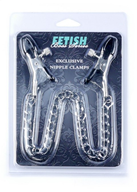 STYMULATOR- EXCLUSIVE NIPPLE CLAMPS NO.7 - FETISH BOSS SERIES STYMULATOR- EXCLUSIVE NIPPLE CLAMPS NO.7 - FETISH BOSS SERIES