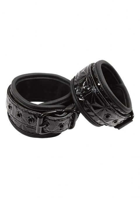 SOLIDNE KAJDANKI KRĘPOWANIE MOCNY SEX BDSM GADŻET KAJDANKI-SINFUL ANKLE CUFFS BLACK SOLIDNE KAJDANKI KRĘPOWANIE MOCNY SEX BDSM GADŻET KAJDANKI-SINFUL ANKLE CUFFS BLACK