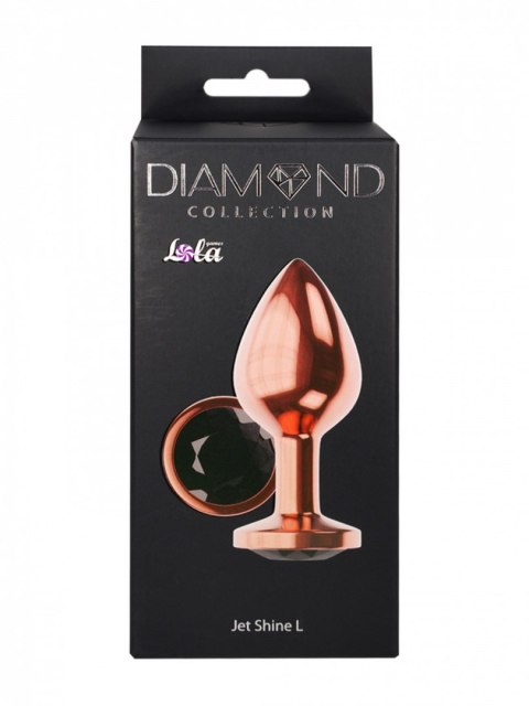 PLUG-BUTT PLUG DIAMOND JET SHINE L ROSE GOLD PLUG-BUTT PLUG DIAMOND JET SHINE L ROSE GOLD