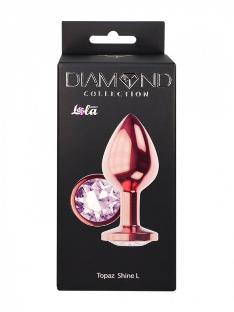 PLUG-BUTT PLUG DIAMOND MOONSTONE SHINE L ROSE GOLD PLUG-BUTT PLUG DIAMOND MOONSTONE SHINE L ROSE GOLD