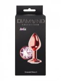 Plug-Butt Plug Diamond Moonstone Shine S Rose Gold
