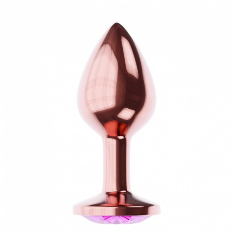 PLUG-BUTT PLUG DIAMOND QUARTZ SHINE L ROSE GOLD PLUG-BUTT PLUG DIAMOND QUARTZ SHINE L ROSE GOLD