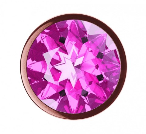 PLUG-BUTT PLUG DIAMOND QUARTZ SHINE L ROSE GOLD PLUG-BUTT PLUG DIAMOND QUARTZ SHINE L ROSE GOLD