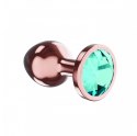 PLUG-BUTT PLUG DIAMOND TOPAZ SHINE L ROSE GOLD