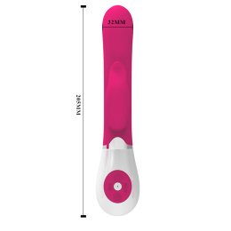 WIBRATOR MOCNY CICHY SEX KRÓLICZEK 30 TRYBÓW 20 CM