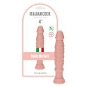SOLIDNE REALISTYCZNE DILDO Z PRZYSSAWKĄ CYBERSKÓRA DILDO- TEO FLESH