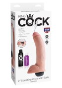 DILDO-SQUIRTING COCK 9 INCH FLESH