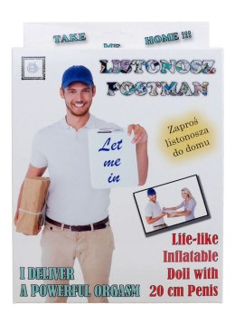 LALKA- LISTONOSZ - POSTMAN MALE DOLL