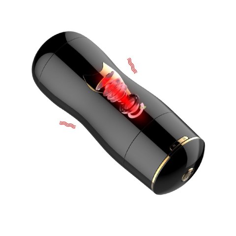 MASTURBATOR SZTUCZNA DUPA I CIPKA POCHWA WIBRACJE Masturbator-Black MASTURBATOR SZTUCZNA DUPA I CIPKA POCHWA WIBRACJE Masturbator-Black