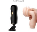 MASTURBATOR SZTUCZNA DUPA I CIPKA POCHWA WIBRACJE Masturbator-Black