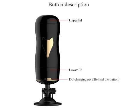 MASTURBATOR SZTUCZNA DUPA I CIPKA POCHWA WIBRACJE Masturbator-Black MASTURBATOR SZTUCZNA DUPA I CIPKA POCHWA WIBRACJE Masturbator-Black