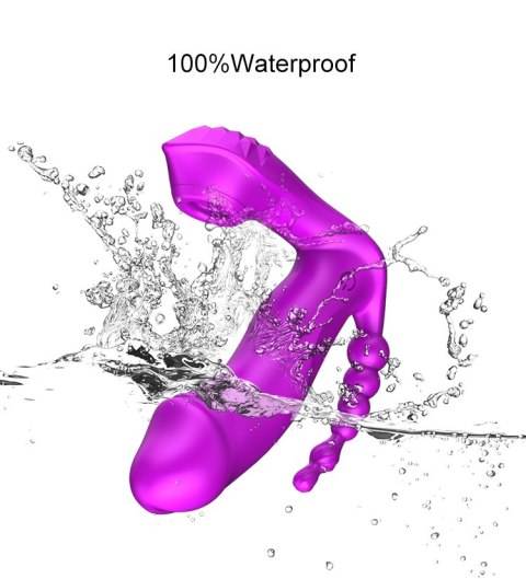 STYMULATOR-SILICONE PANTY VIBRATOR USB, 7 VIBRATIONS, HEATING, 7 FREQUENCY OF SUCKING, PURPLE STYMULATOR-SILICONE PANTY VIBRATOR USB, 7 VIBRATIONS, HEATING, 7 FREQUENCY OF SUCKING, PURPLE