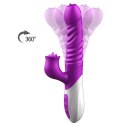 WIBRATOR-SILICONE VIBRATOR USB 10 FUNCTION AND THRUSTING FUNCTION / HEATING